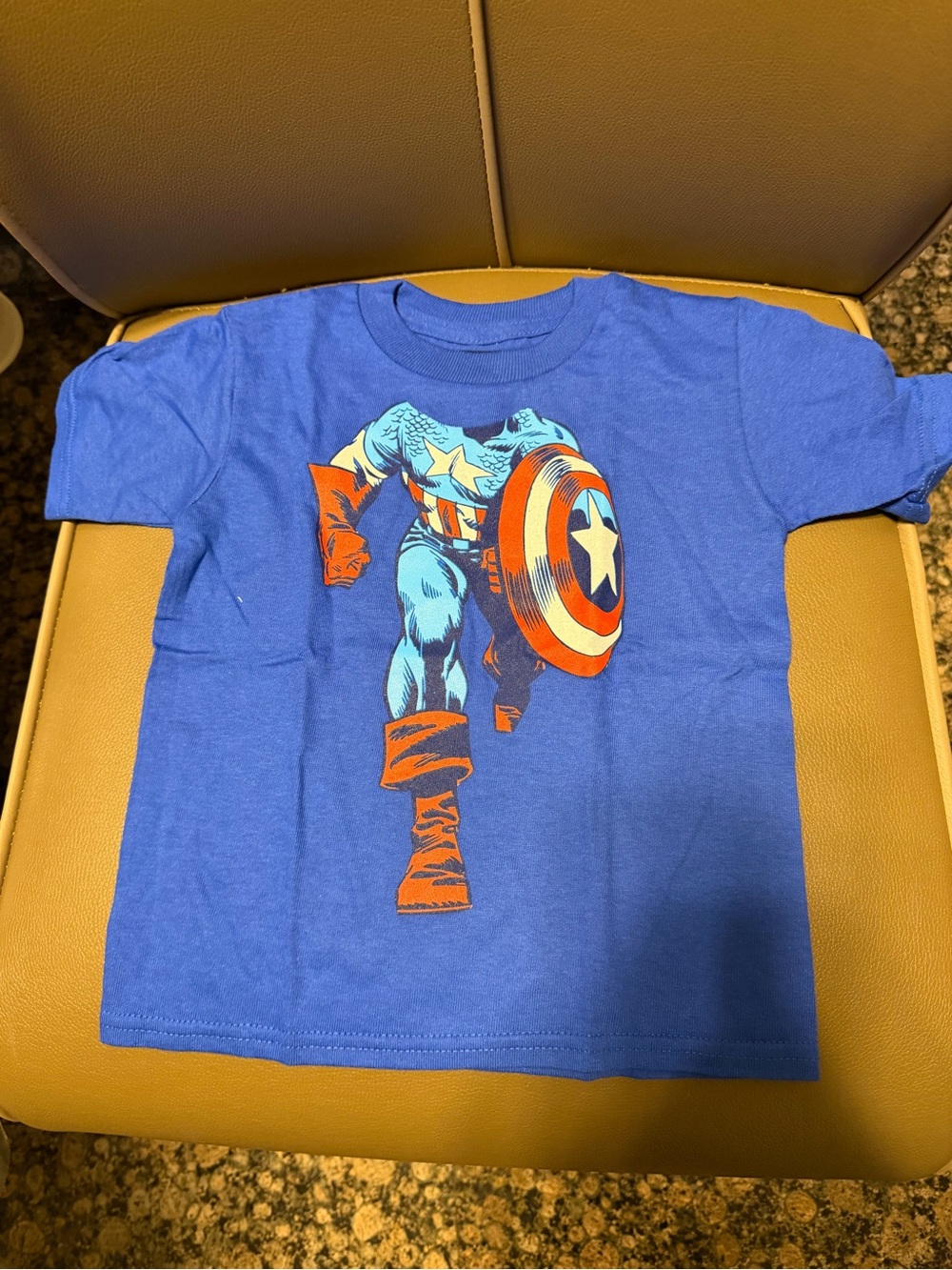Toddler Captain America Graphic Costume Tee